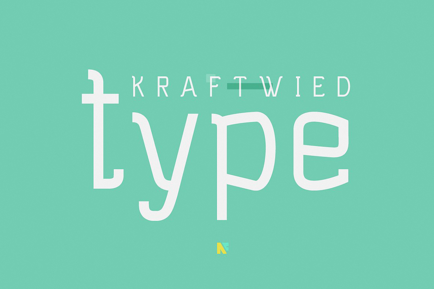 Example font Kraftwied #4