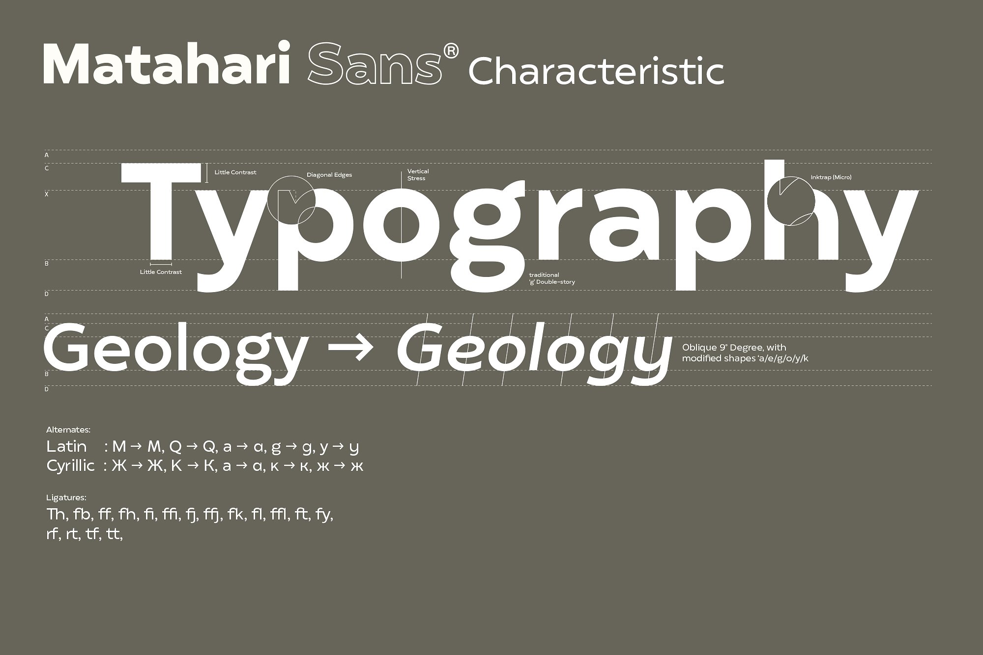 Example font Matahari #6