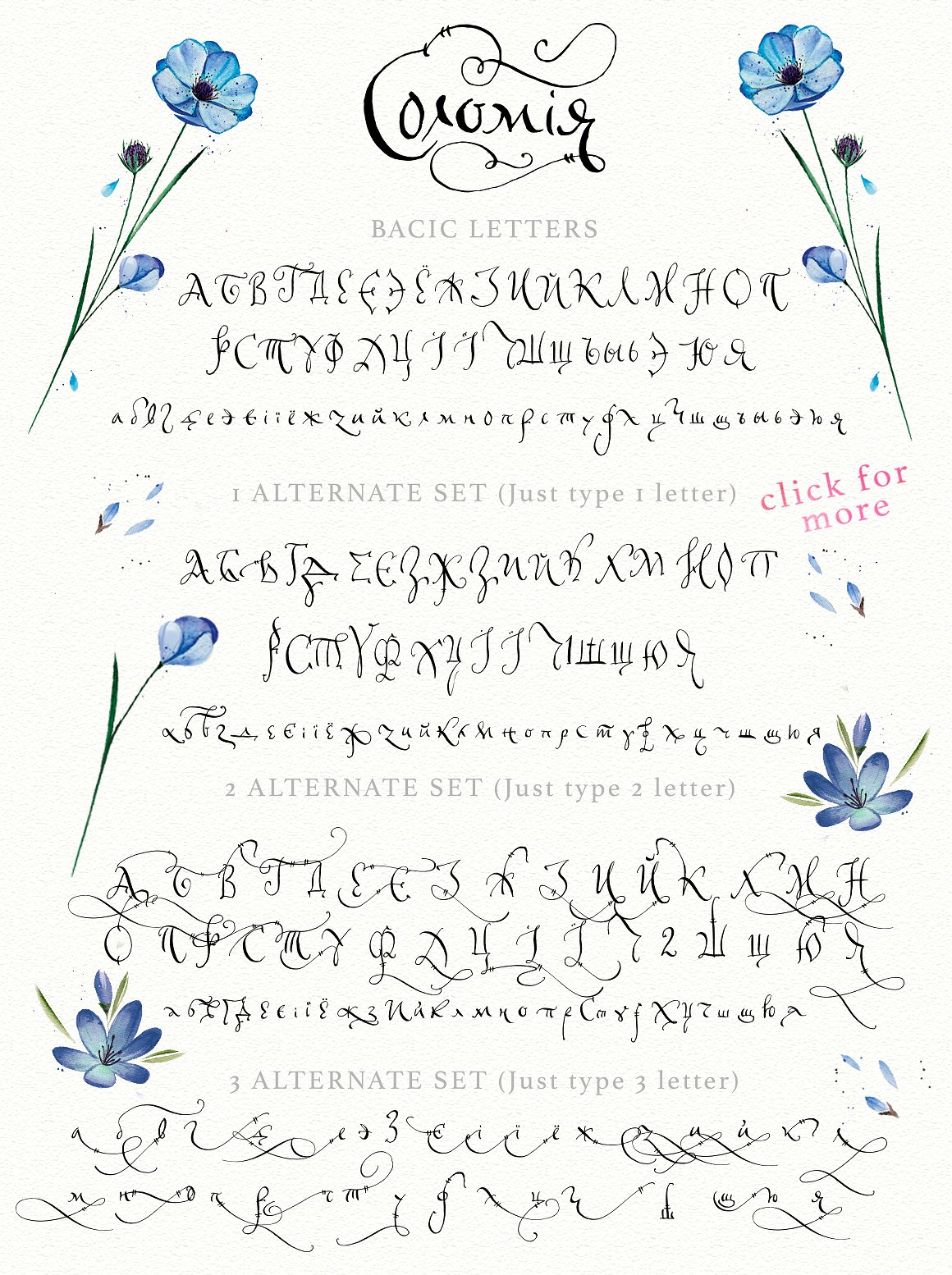 Example font Solomiya #10