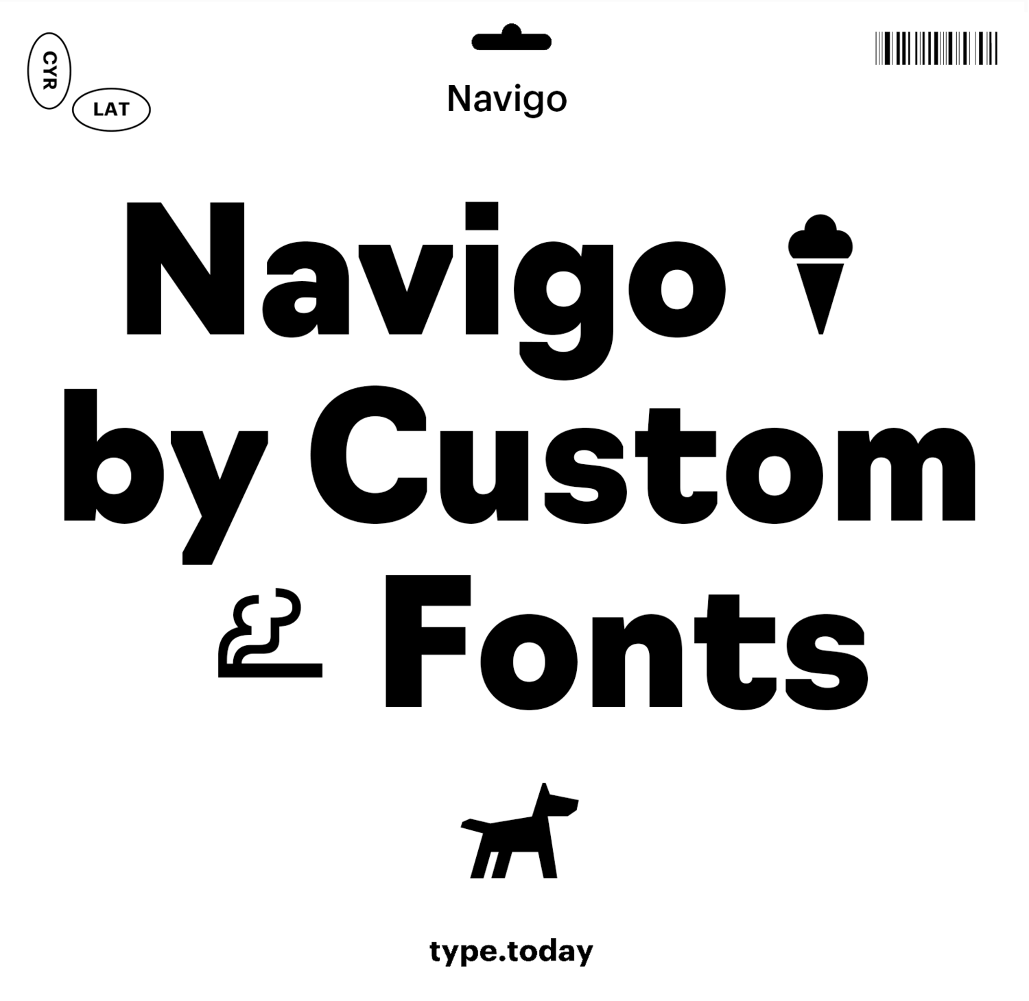 Example font Navigo #2