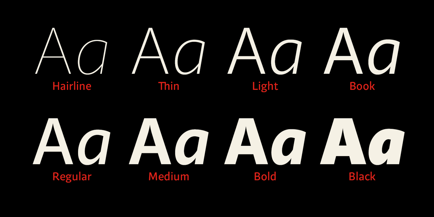 Example font Quercus Sans #4