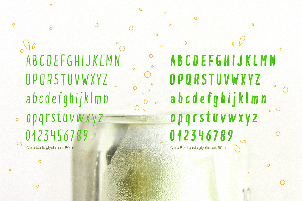 Example font Compotes Citro #5