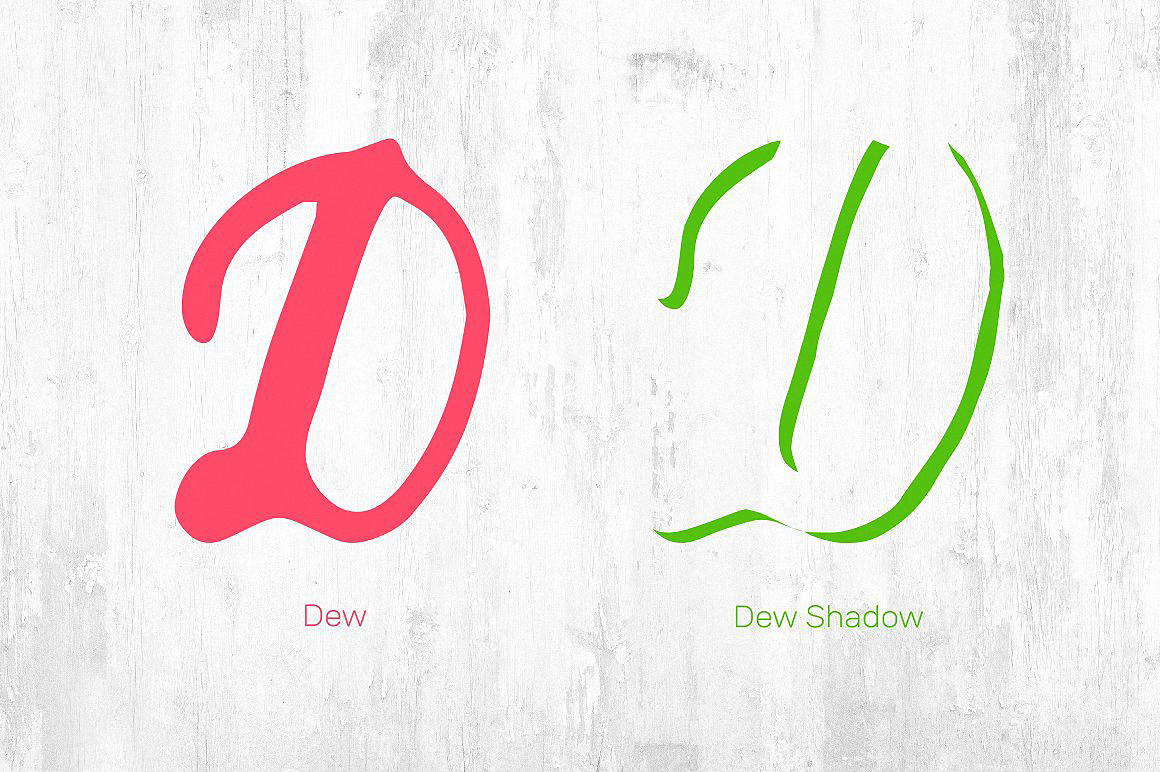 Example font Compotes Dew #2