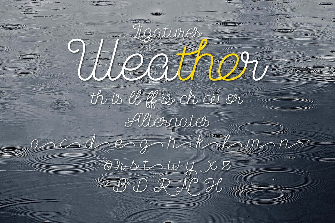Example font November Rain #4