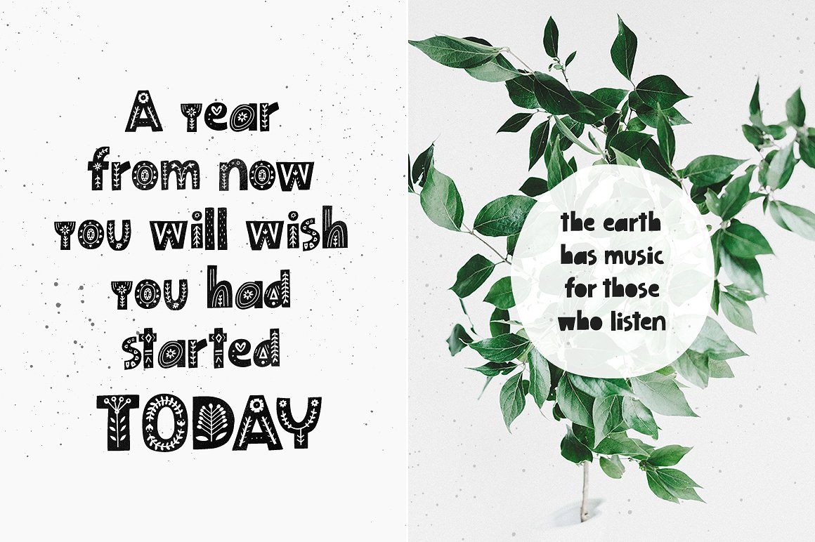 Example font Scandinavian #4