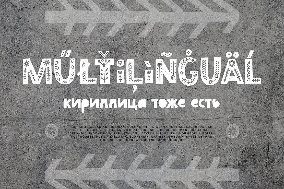 Example font Scandinavian #7