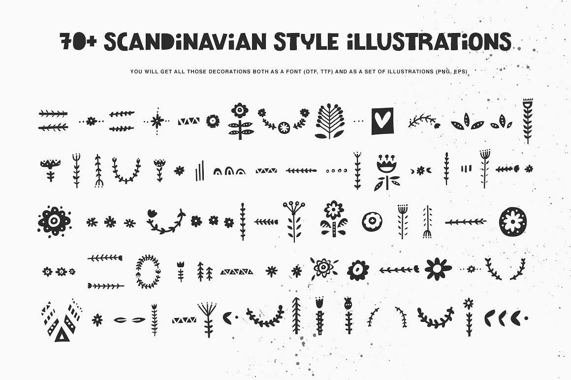 Example font Scandinavian #9
