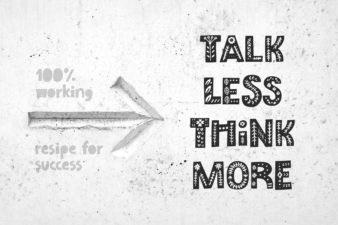 Example font Scandinavian #13