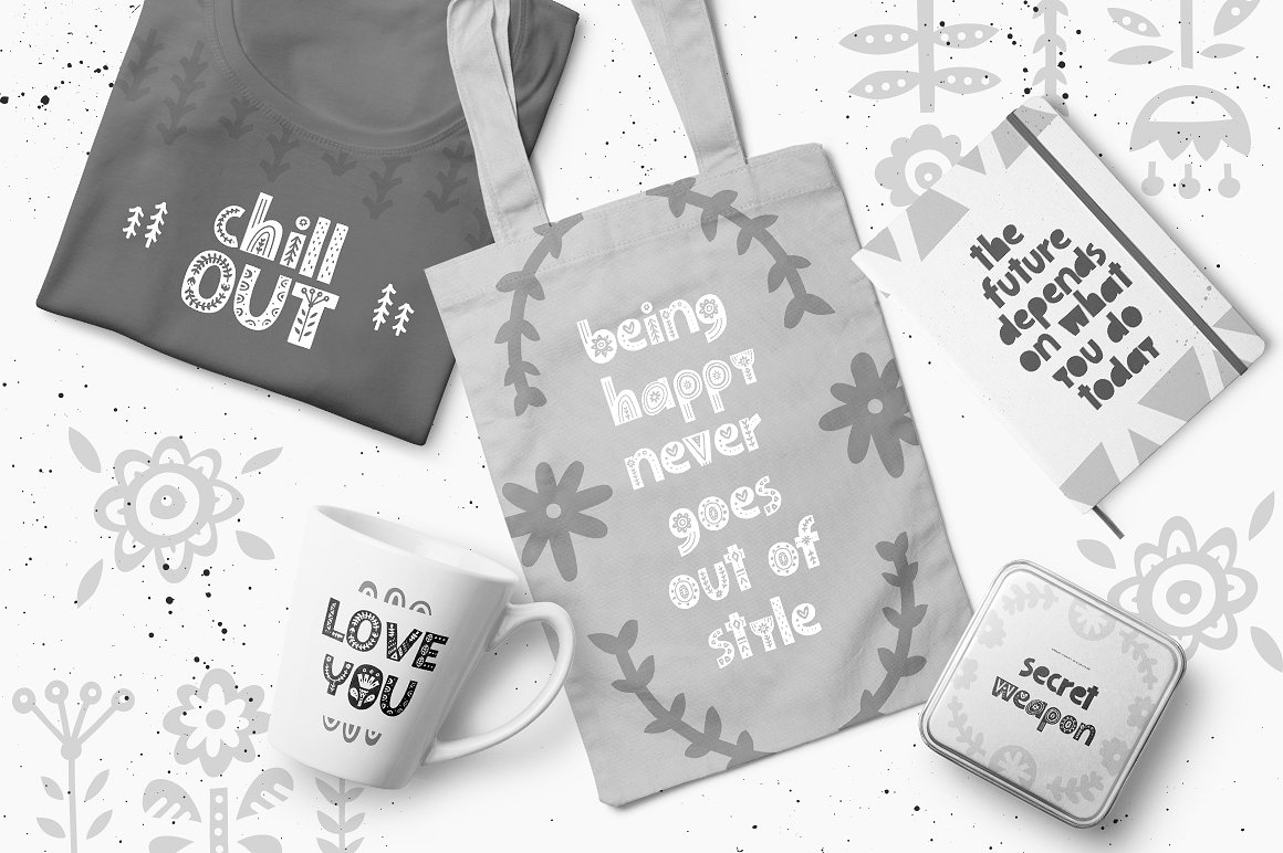 Example font Scandinavian #14