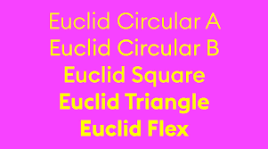 Example font Euclid Circular B #3