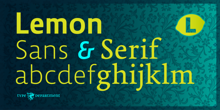 Example font Lemon Sans Rounded #2