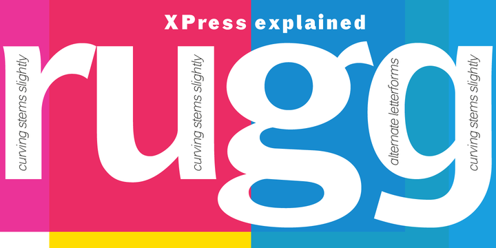 Example font Xpress #4