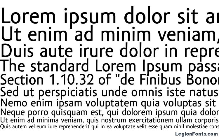 Example font Amor Sans Text Pro #2