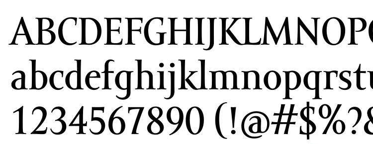 Example font Amor Serif Text Pro #2