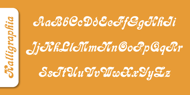 Example font Kalligraphia #4