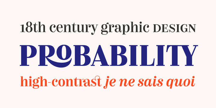 Example font Couturier #3