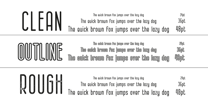 Example font Bernound #4
