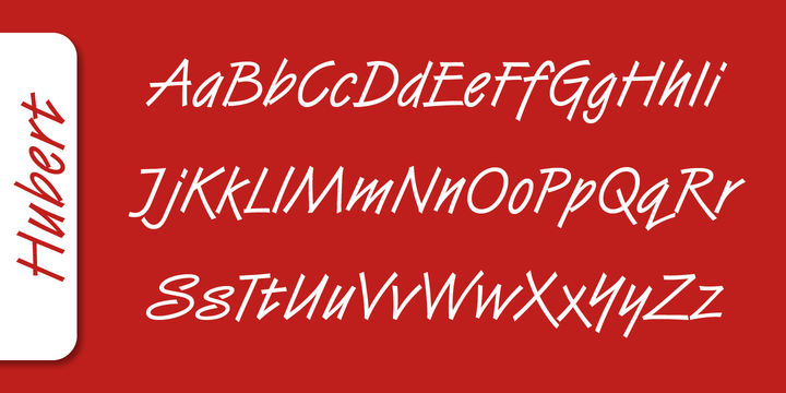 Example font Hubert #5