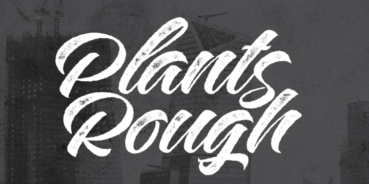 Example font Plants #4