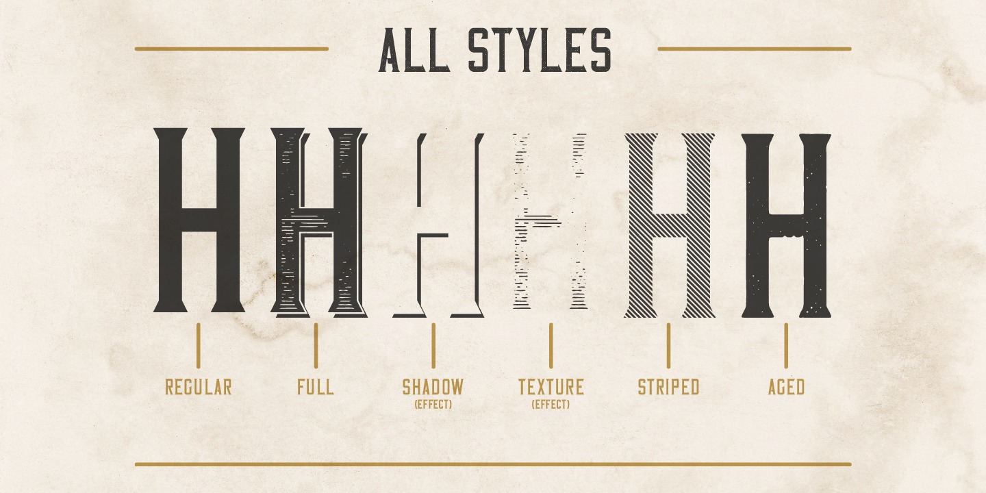 Example font Vintage Whiskey #2