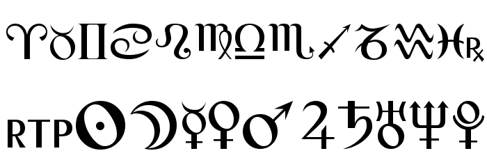 Example font Astro #2