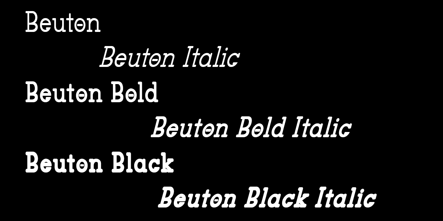 Example font Beuton #3