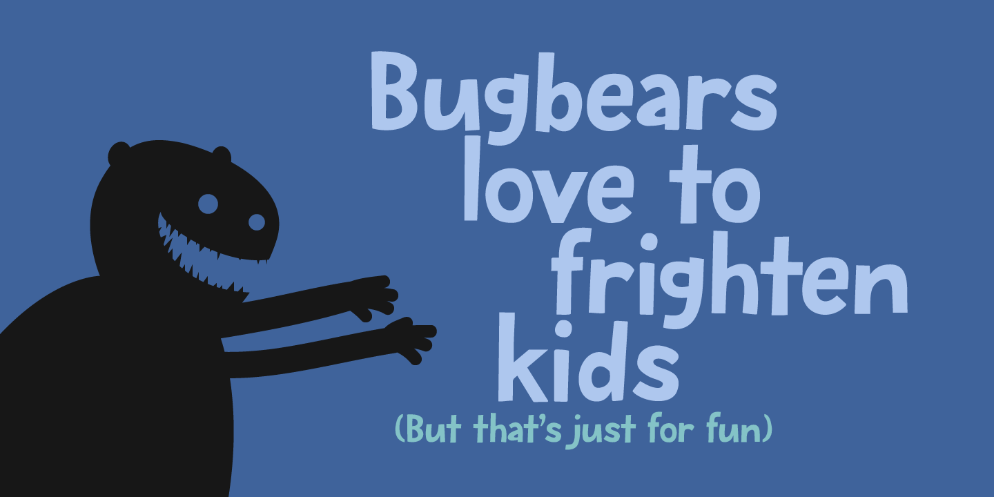 Example font Bugbear #4