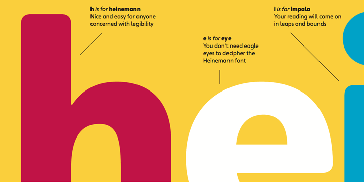 Example font Heinemann #2