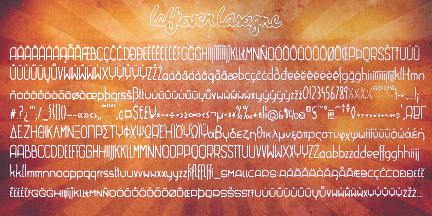 Example font Moppetops LL #5