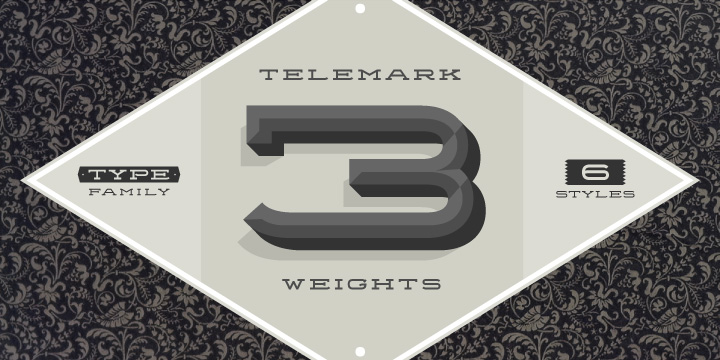 Example font Telemark #4
