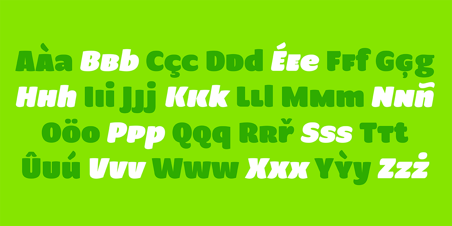 Example font Condell Bio Poster #2