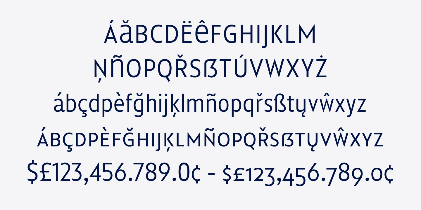 Example font Squalo #4