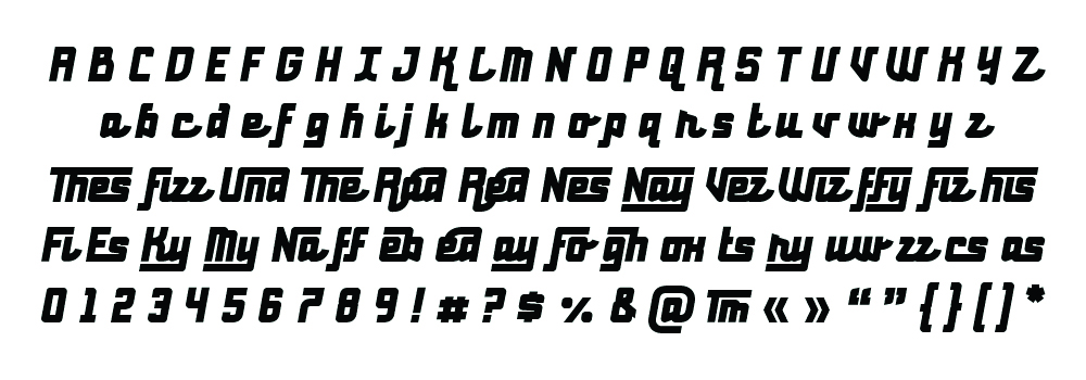 Example font Red Benny #2