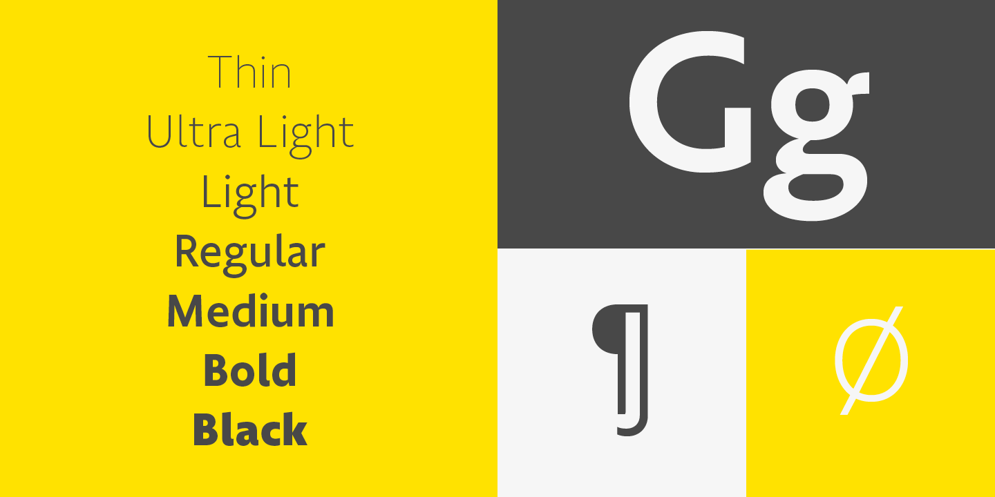 Example font Golden Sans #2