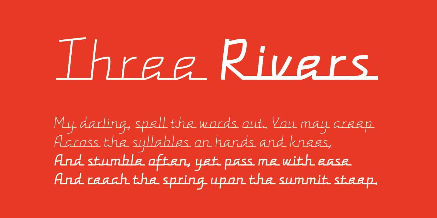 Example font Connectica #3