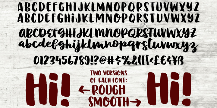Example font Mystical Woods #4