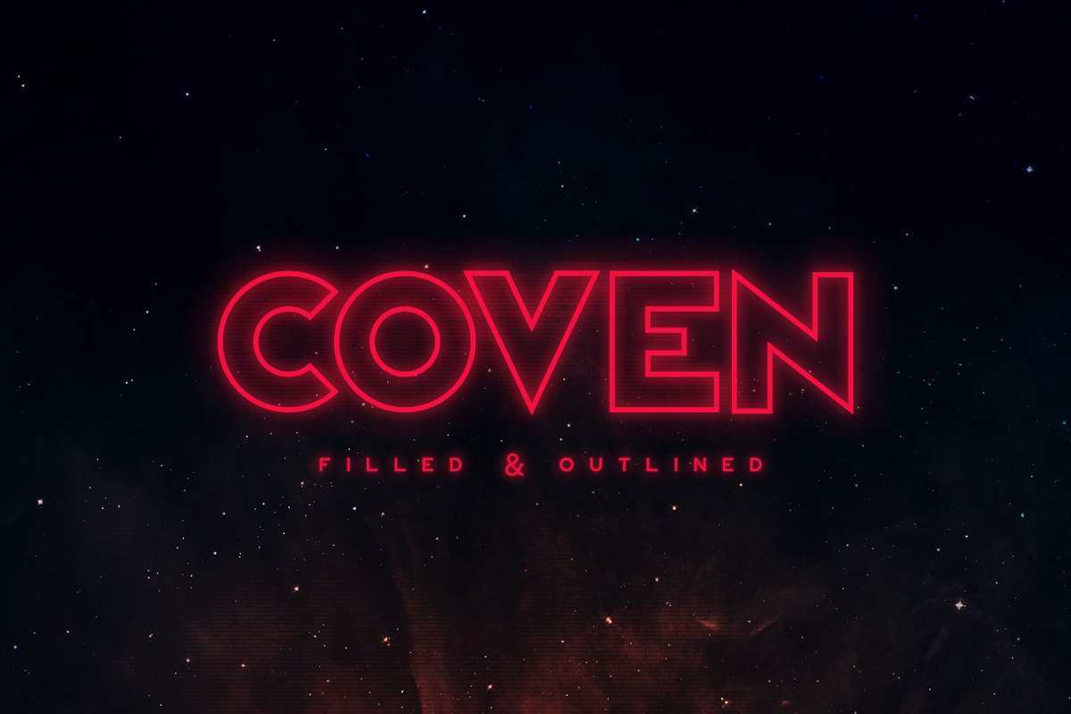 Example font Coven #4