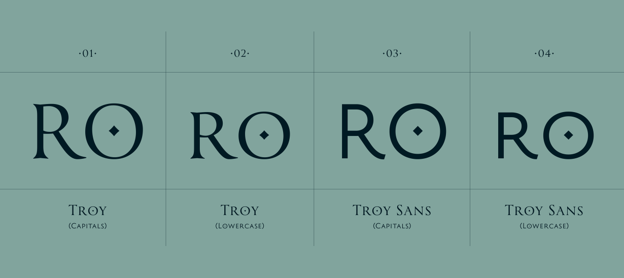 Example font Troy #4