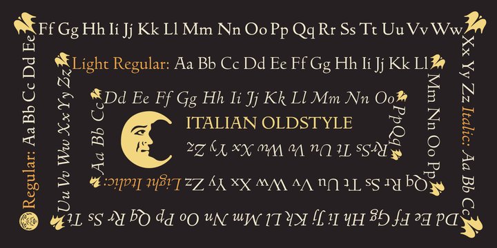 Example font Italian Old Style #2