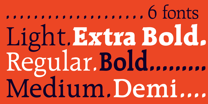 Example font Raleigh #4