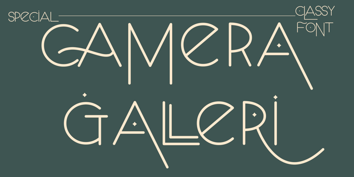 Example font Merlina #3
