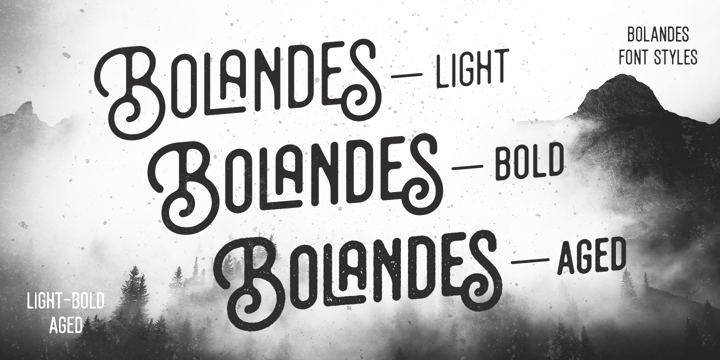 Example font Bolandes #4