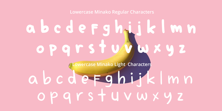Example font Minako #2