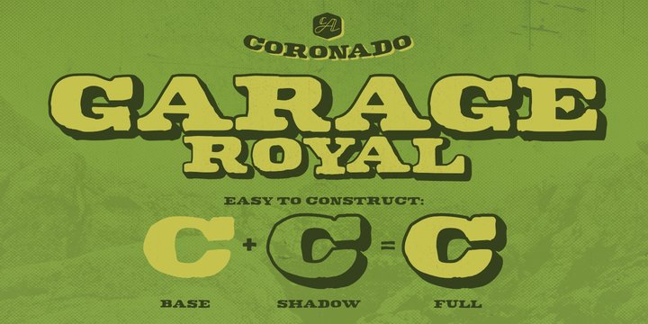 Example font CA Coronado #2