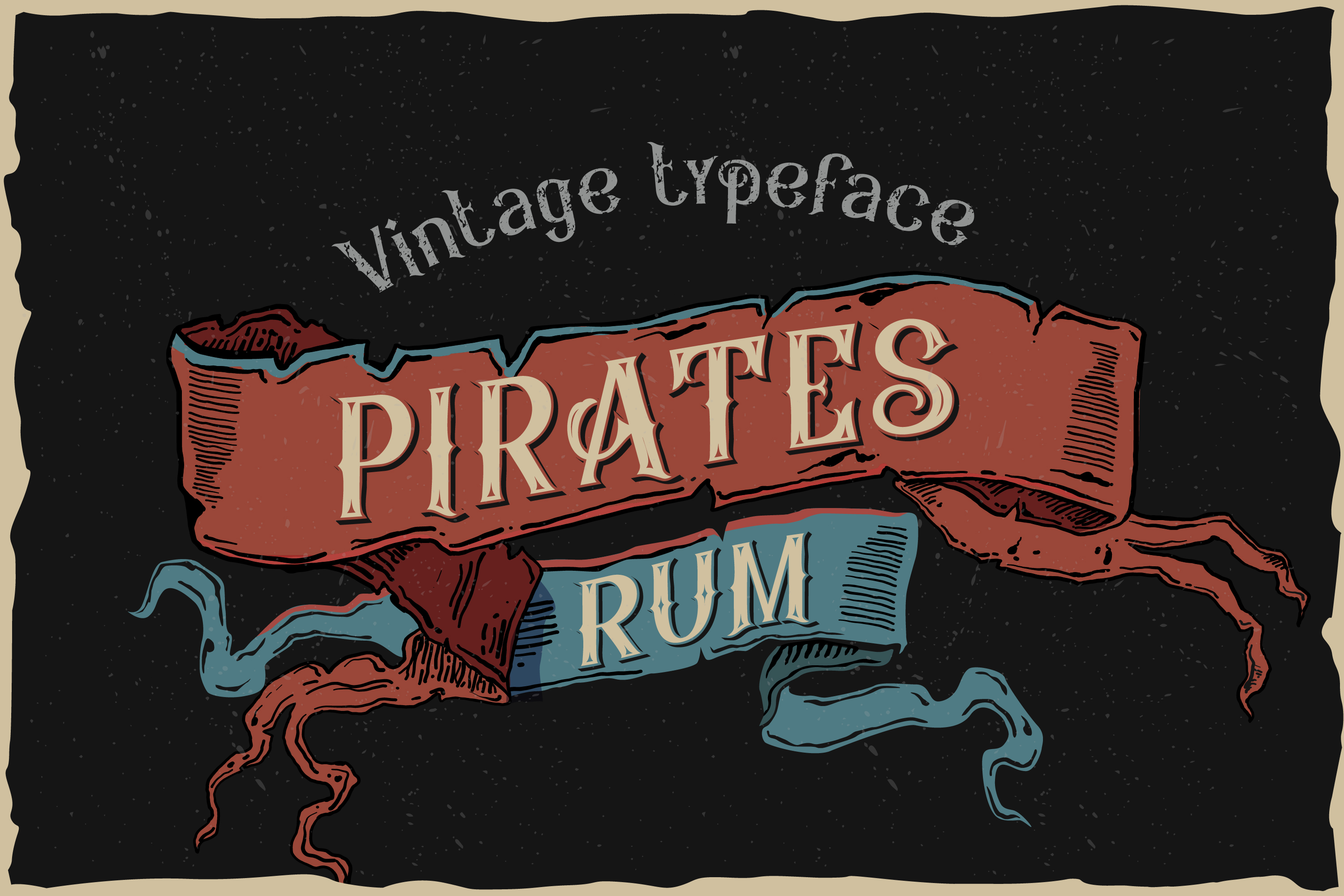 Example font Pirates Rum #3