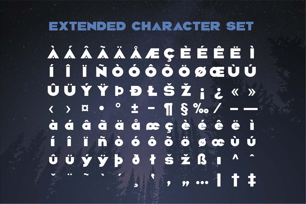 Example font Forest #2