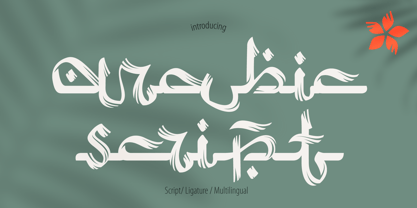 Example font Arabic Script #5