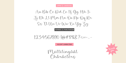 Example font Creativa #5