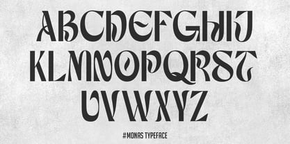 Example font Monas #2