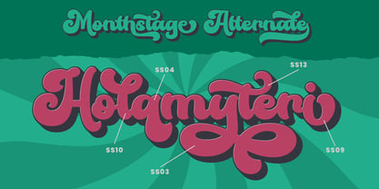 Example font Monthstage #2